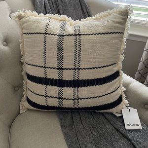 Kirklands Pillow NWT